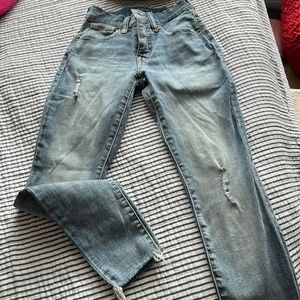 Lick Brand mid rise skinny Ava jeans. 0/25 ankle